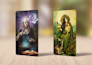 design custom tarot cards and oracle card illustrations